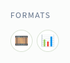 Formats export icons